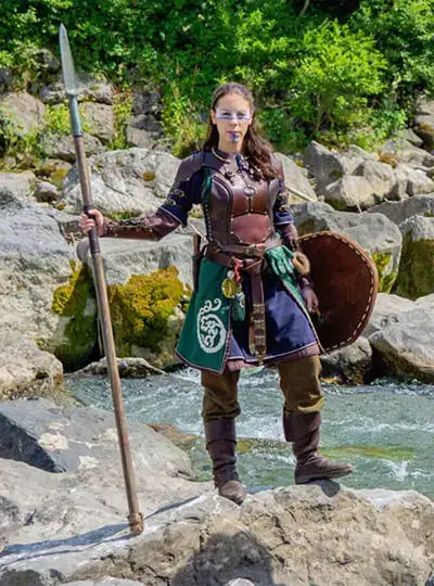 Keala, keltische Kriegerin und Freundin der Larp Familie Wirkstroem Keala, keltische Kriegerin und Freundin der Larp Familie Wirkstroem