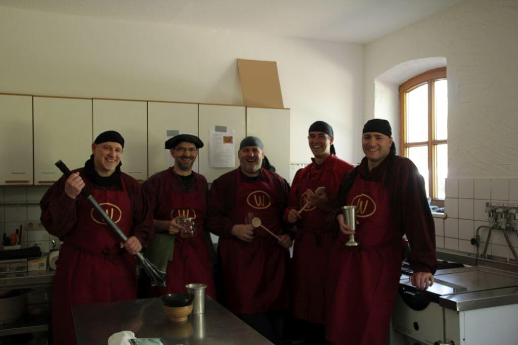 Gerne kocht auch die LARP Familie Wirkstroem einmal zusammen mit Freunden